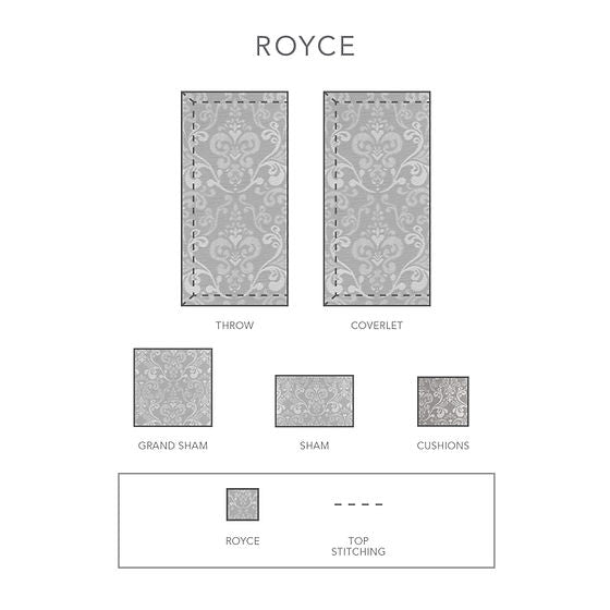 Royce | Jacquard  Coverlet BY St Genève