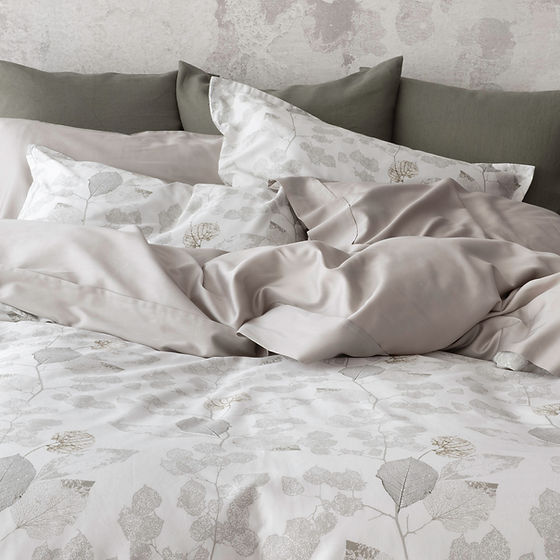 Aspen | Printed Sateen  Duvet Cover – 100% Long-Staple Cotton | St Genève
