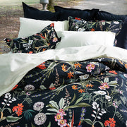Botanique Printed Sateen Duvet Cover – 100% Long-Staple Cotton, 340 Thread Count | St Genève