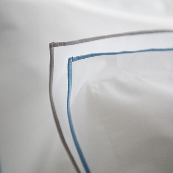 Perla | Purled Edge Percale  BY St Genève