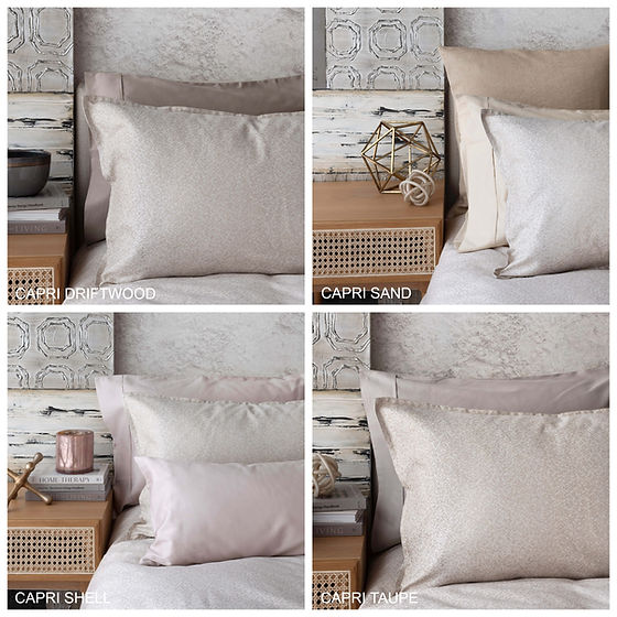 Rio Jacquard Duvet Cover – Pearl – 100% Giza Long-Staple Cotton | St Genève