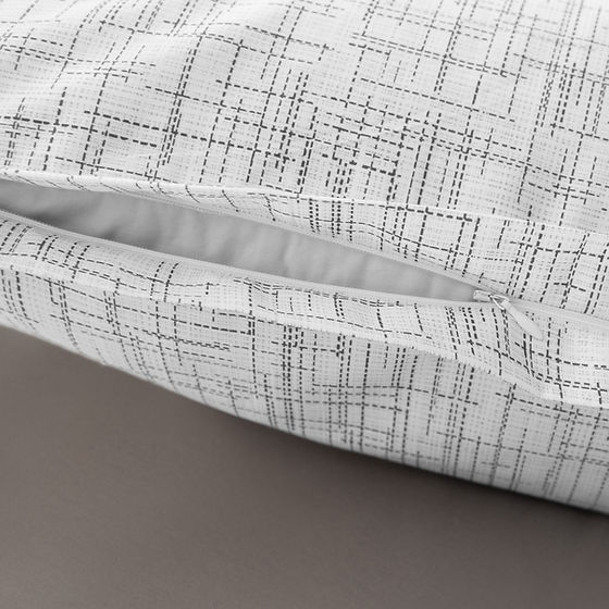 Yale | Printed Sateen Duvet Cover – 100% long staple cotton 340 thread count by St Genève