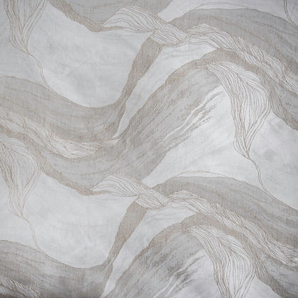 Lyric Jacquard Duvet Cover detail – St. Genève soft cotton linen luxury bedding