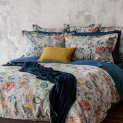 Morgan | Printed Sateen Duvet Cover – 100% Long-Staple Cotton | St Genève