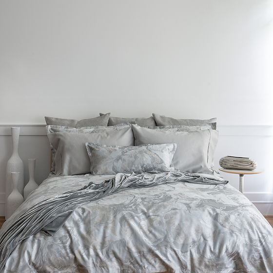 Opus Jacquard Duvet Cover – 100% Giza Long-Staple Cotton, 358TC | by St. Genève