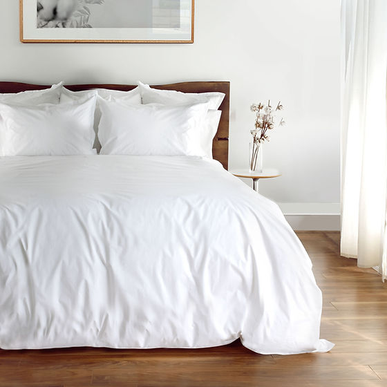Nico Organic | Percale Duvet Cover – 100% organic long staple cotton 240 thread count Genève”