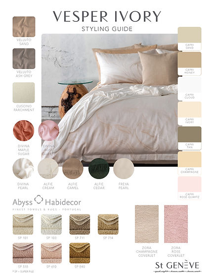 Vesper | Jacquard Duvet Cover ivory – 100% Supima Extra-Long Staple Cotton, 2-Ply, 340TC / 600 Strand Count by St Genève” (Copy)