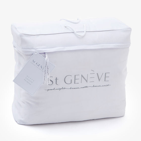 Ziegler Polish White Goose Down Duvet – 850 Loft, 380 Thread Count, by St Genève