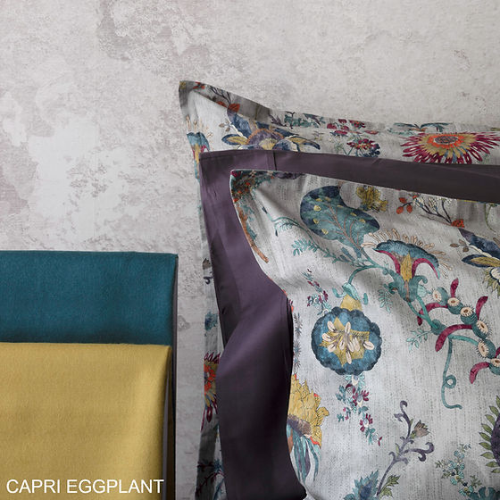 Morgan | Printed Sateen  Duvet Cover – 100% Long-Staple Cotton | St Genève