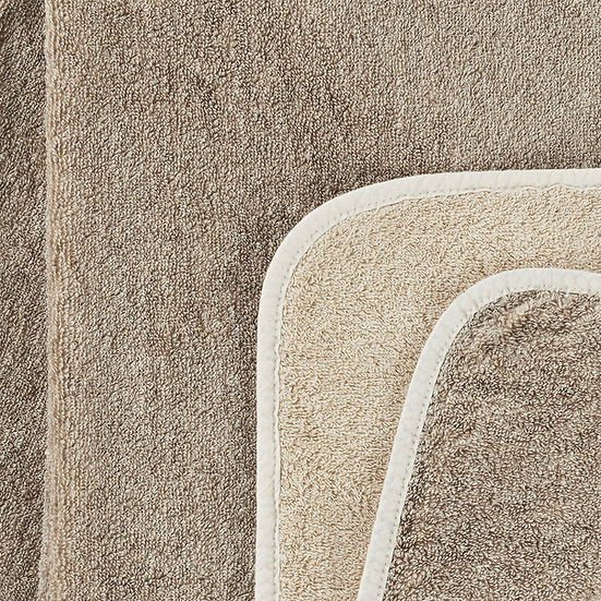 Abyss Lino Luxury Face Towel – Ecru 101 – 550 g/m² Cotton Linen Blend