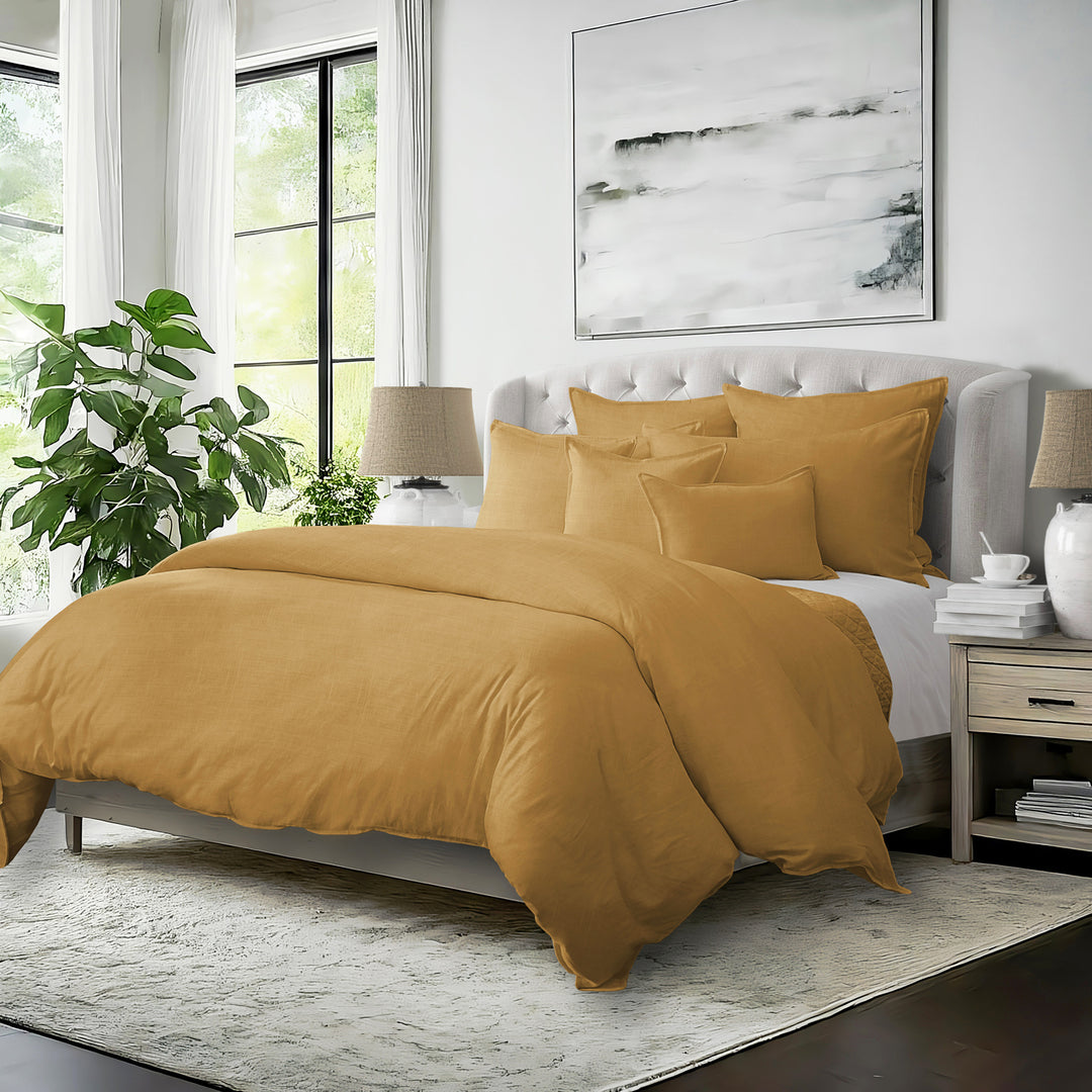 Elsie COVERLET zipper closure and interior ties detail with half-inch trim