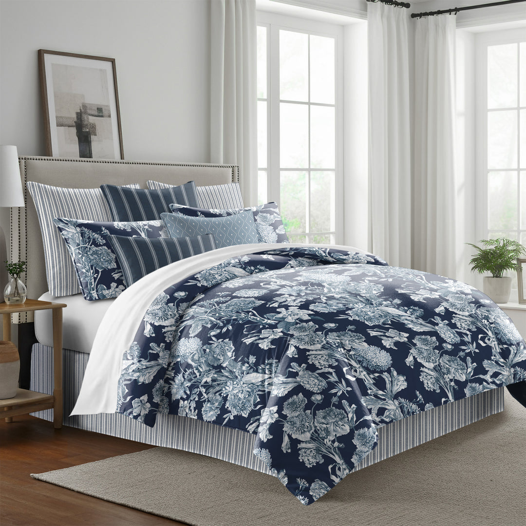 ALEXANDRIA INDIGO DRAPERY PANELS – Made in Canada