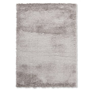 Flokati Polyester Powerloom Shag Rug FLO-SILVER 8'X10'