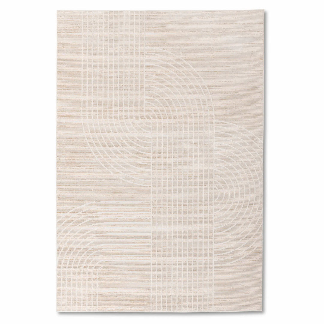 Montage MONT-M21 premium indoor area rug in soft low pile, 70% viscose 30% polypropylene blend, made in Turkey