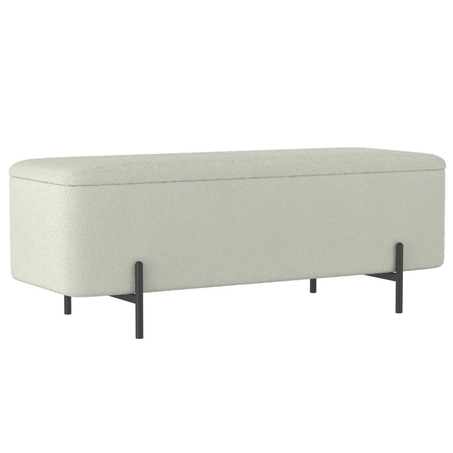 Erzo Storage Ottoman Bench