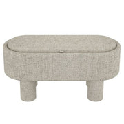 Sezron Storage Ottoman Warm Grey