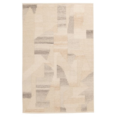 Melange Natural Wool Area Rug MELA-M27 – Handmade in India, Fade Resistant, 0.25" Pile – Bed & Bath Home Decor