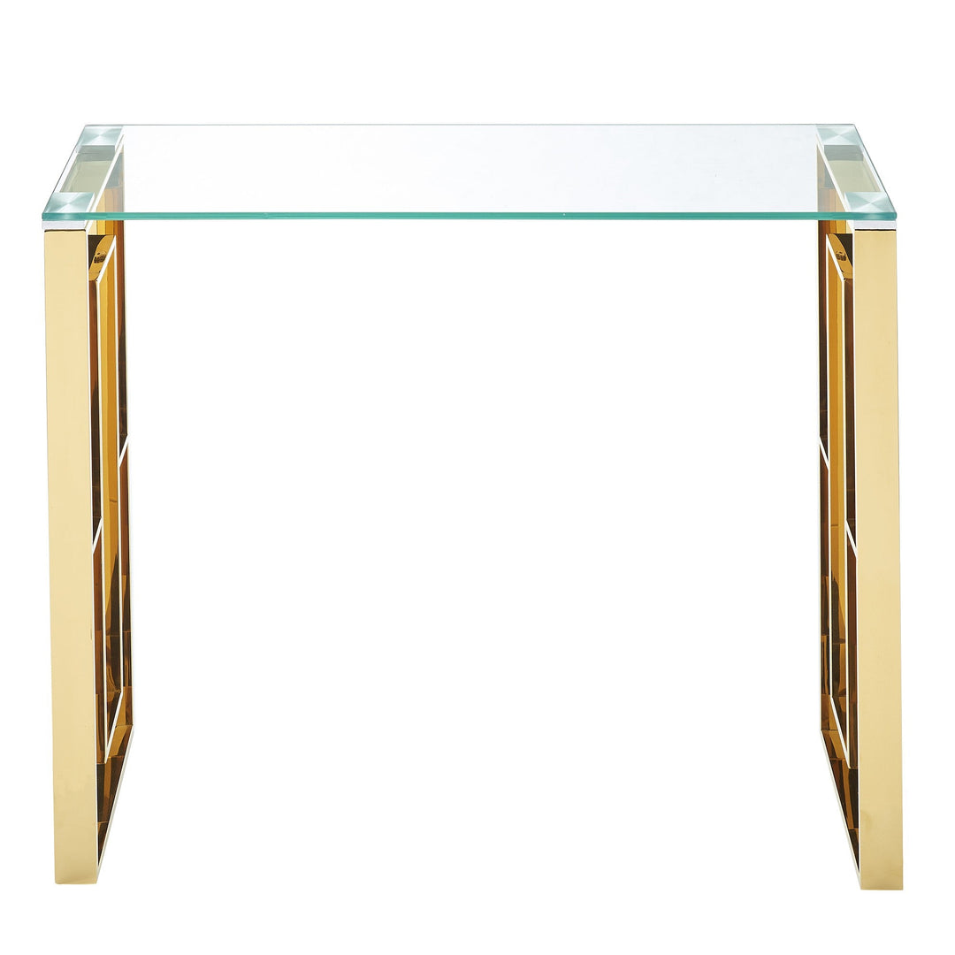 Eros Console Table in Gold