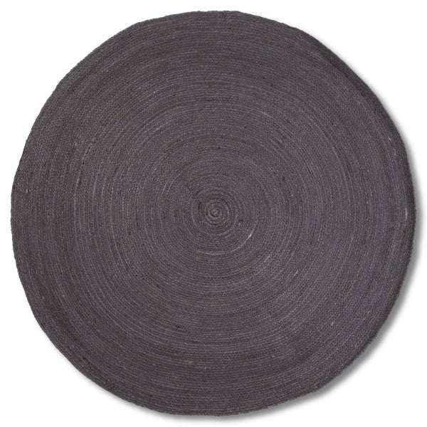 Jute Round Color Rug