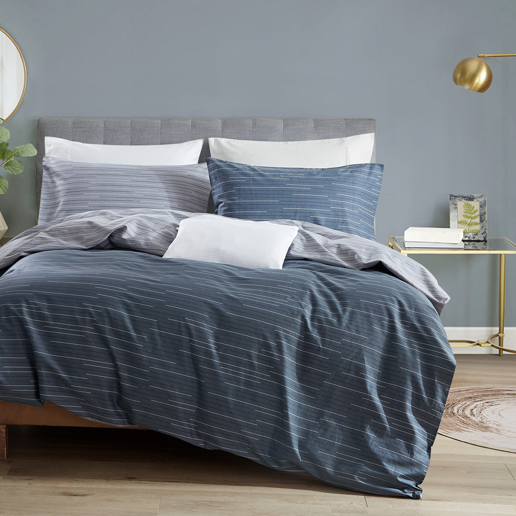 ECLIPSE DUVET COVER SET 100% combed cotton sateen