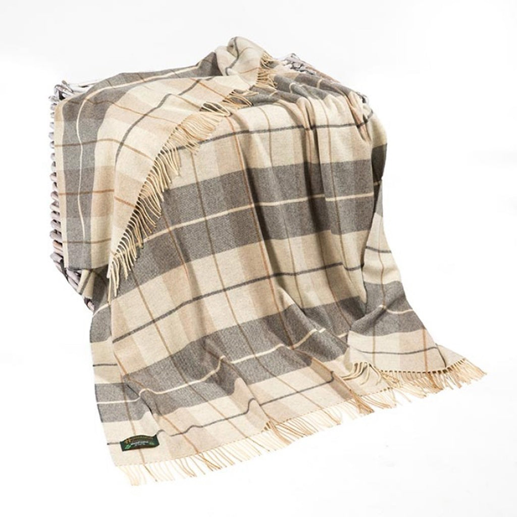 IRISH 100% LAMBSWOOL THROW (629)