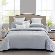 Stella Grey Duvet Cover Set – 100% Cotton Sateen, 300 Thread Count, Soft & Luxurious