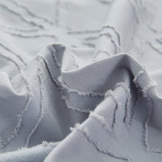 Stella Grey Duvet Cover Set – 100% Cotton Sateen, 300 Thread Count, Soft & Luxurious