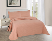 DIAMOND SUNSET COTTON COVERLET SET