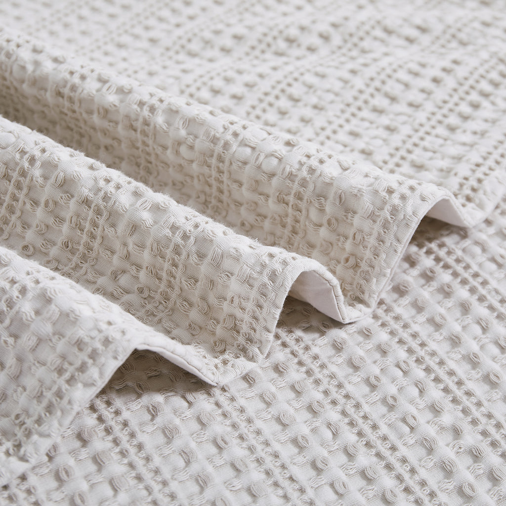 Solene Flax Percale Cotton Duvet Cover Set – 200 TC, Soft & Durable