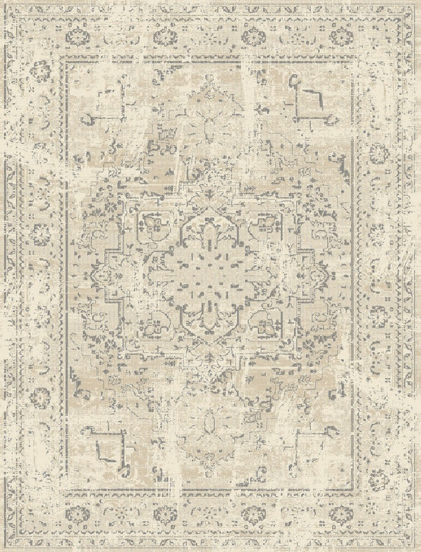 Heirloom Transitional Beige Rug HEI-1509