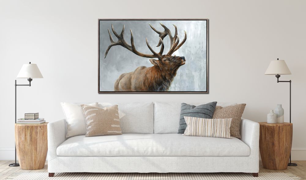 RISING BULL ELK