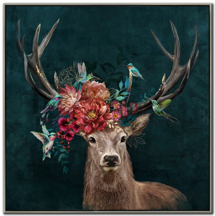 FLORAL ANTLERS