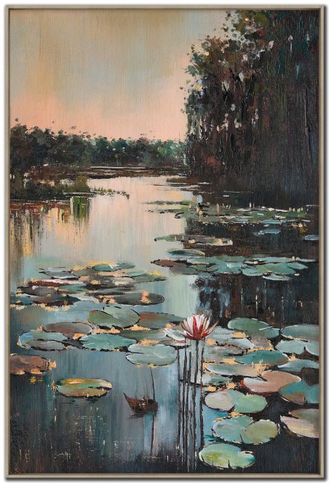 Lily Pond Reflections