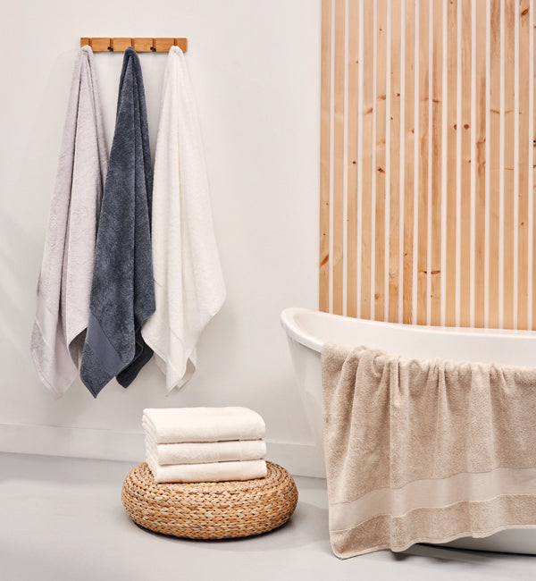 Alexandria luxury bath towels — premium quality and softness at Bed & Bath Home Decor