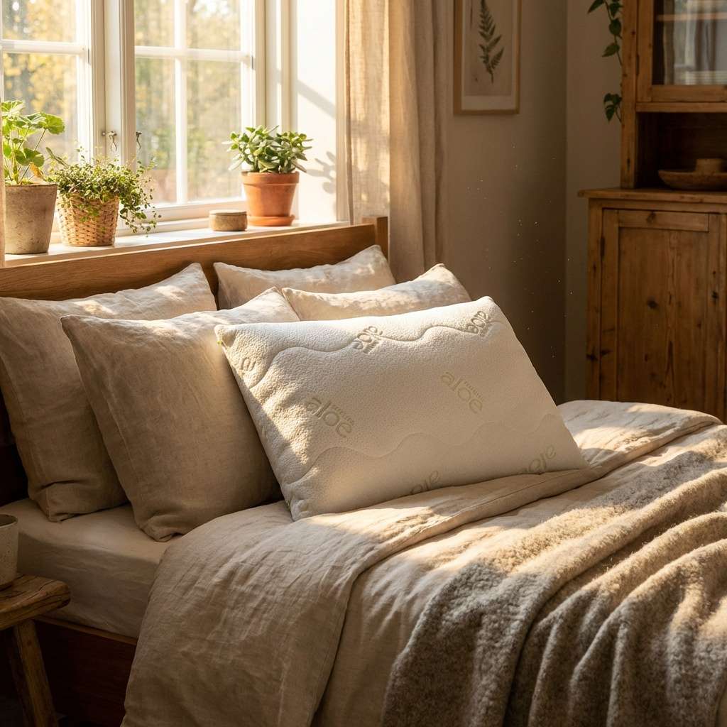 Aloe Dream Mate Pillow By Natura