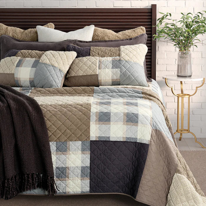 Alpine patchwork quilt