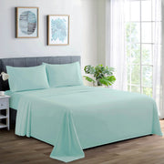 Solid 600 Thread Count Cotton Blend Sheet Set Get an EXTRA 20% OFF AQUA