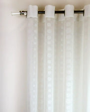 HENDERSON GR SHEER 54X96 WHT