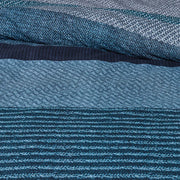 Berlin Duvet Cover Set – 100% Cotton, Blue Stripe Pattern
