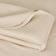 Box Quilt Blanket – 100% Cotton, 300TC Sateen, Lightweight & Soft