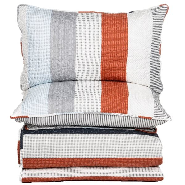 CLÉMENT STRIPED QUILT