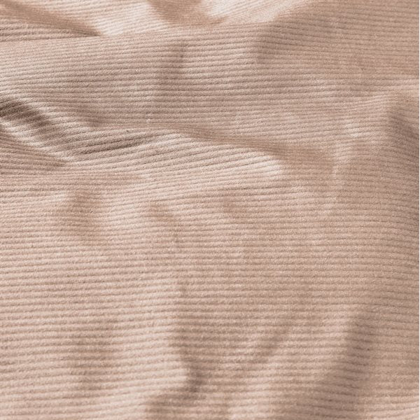 COFFEE TAUPE VELVET CORDUROY DUVET COVER