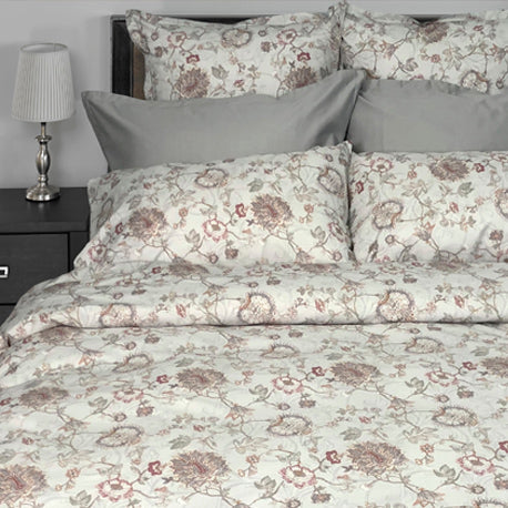 Chantale Duvet Cover Set – 100% Cotton Percale Weave