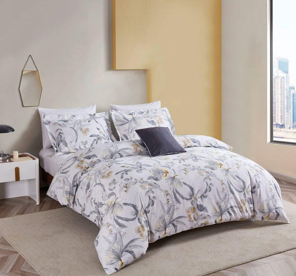 Charlotte 4pc comforter Set 100% Cotton