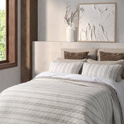 Chill Printed Striped Quilt – 100% Cotton Shell