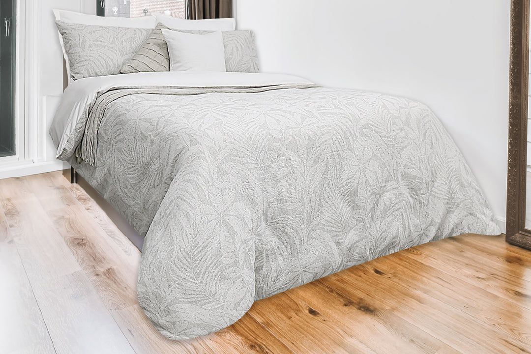 Emeria Duvet Cover Set 100% cotton yarn dye Jacquard