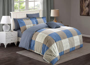 Erin Cotton Duvet Cover Set – Soft & Breathable, 220 TC