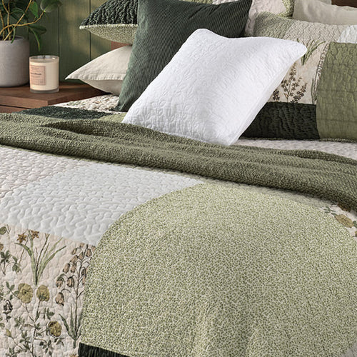 Fenouil patchwork quilt – 100% Cotton Shell