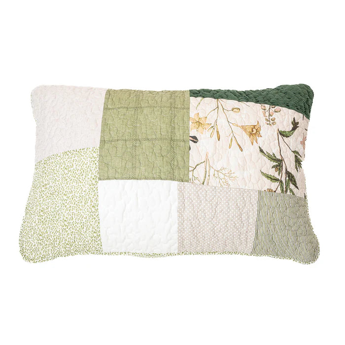Fenouil patchwork quilt