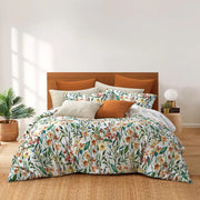 Floriade Duvet Cover Set 300-thread-count cotton sateen Super King